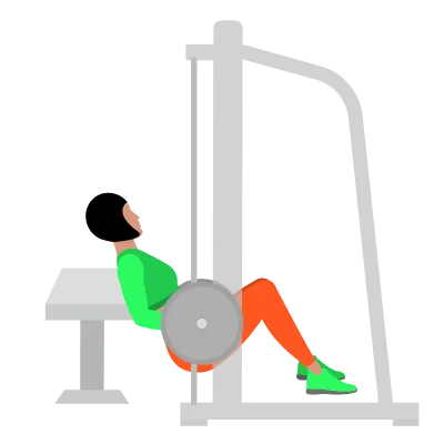 Hip thrust na suwnicy Smitha