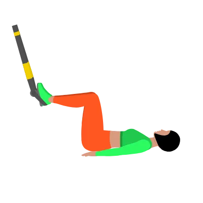 Mostki biodrowe z TRX