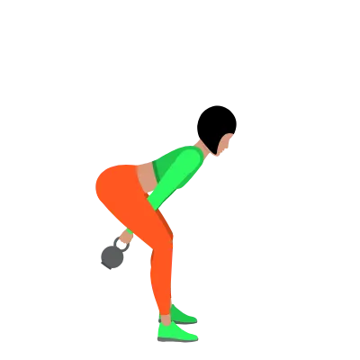 Swing z kettlebellem